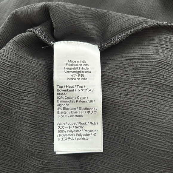 NWT J. Crew Pleated ballet dress stretch cotton scoop open back CF797 plisse - Picture 9 of 10